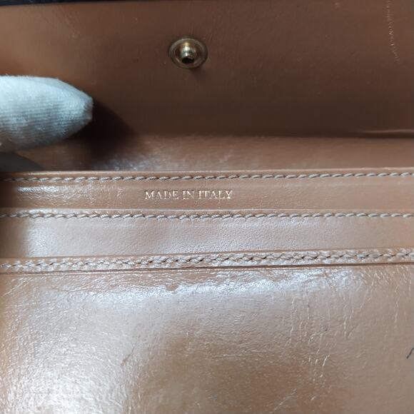 Kate Spade New York Black Leather Credit Card Trifold Wallet - Made in Italy - Picture 11 of 16